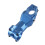 (Blue) Mountain Bike Stem Risers Handlebar Adapter Stem Handlebar Extender Adjustable 1