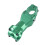 (Green) Mountain Bike Stem Risers Handlebar Adapter Stem Handlebar Extender Adjustable 1