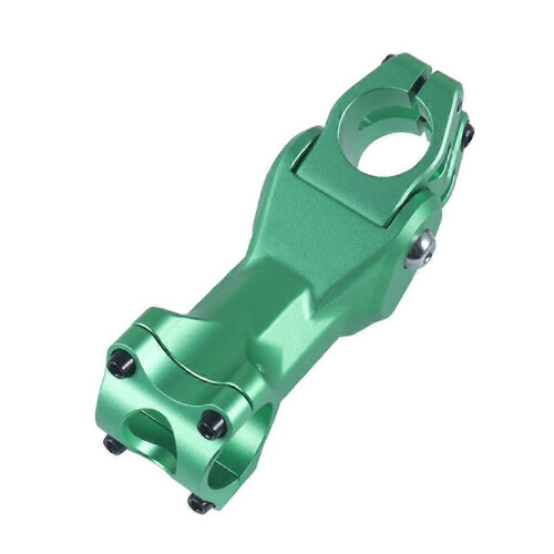 (Green) Mountain Bike Stem Risers Handlebar Adapter Stem Handlebar Extender Adjustable
