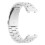 (Silver) Durable Band Metal Strap Belt Sweatproof Wristband for  Watch2 42/46mm Loop 3