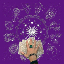 (A60) Dowsing Divination Metaphysical Board Magician Board Game Tablecloth Card Mat