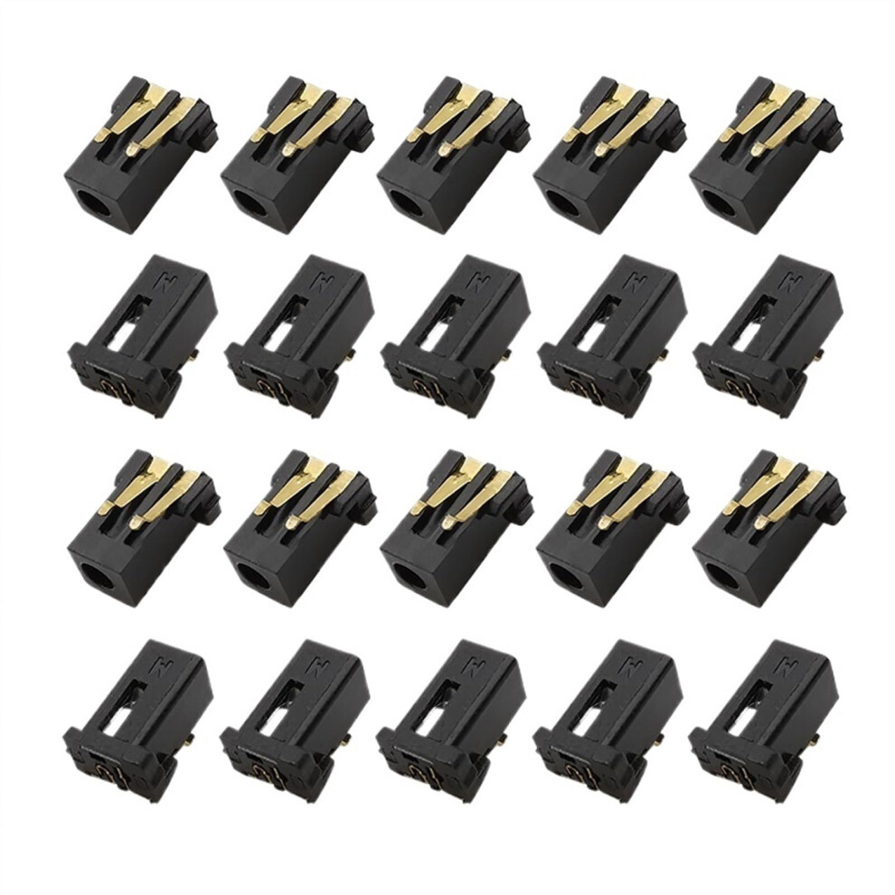 20Pcs Dc Power Jack Connector 2Mm Socket Dc096 For Reliable Conductivity And Safe Connection 9771547924586