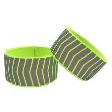 6pcs Reflective Armband for Night Running, Adjustable Elastic Safety Bracelet, Visibility Design