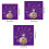 (B60) Dowsing Divination Metaphysical Board Magician Board Game Tablecloth Card Mat 5