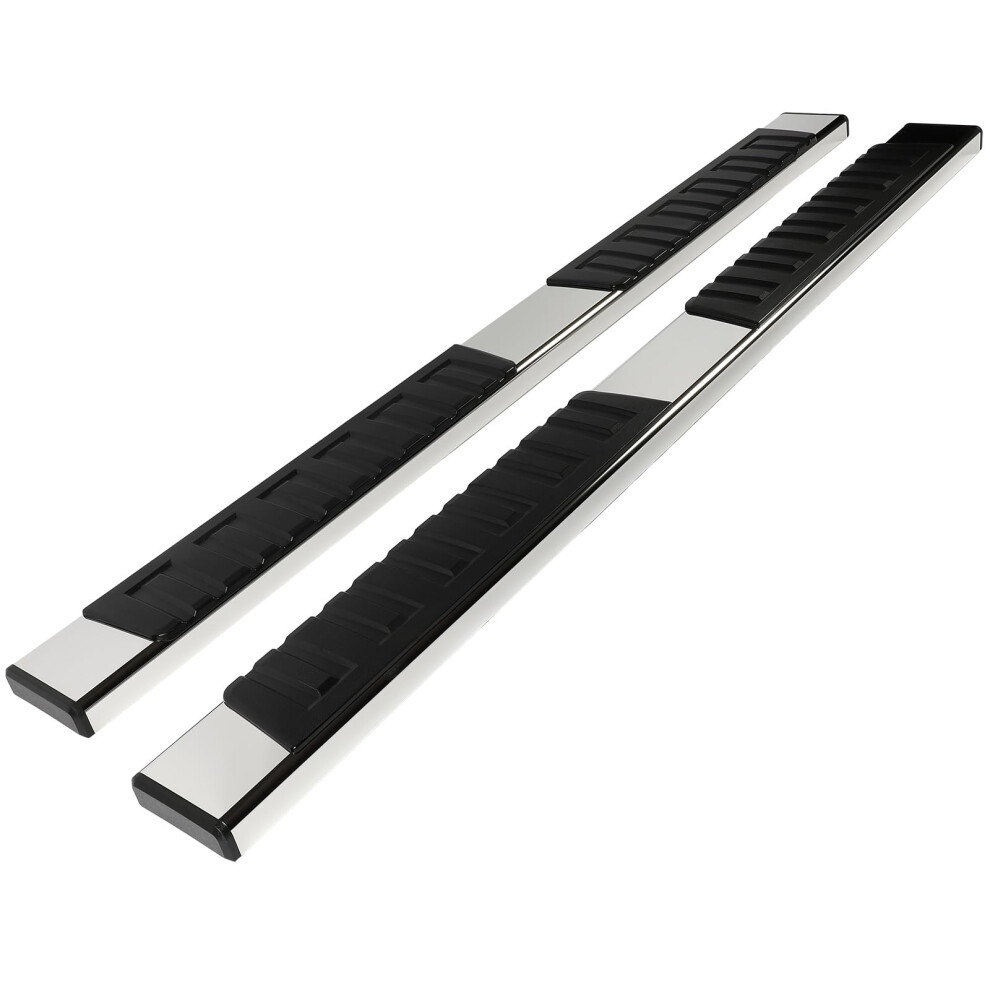 Running Boards For Ford F150 2009Â2014 Stainless Steel Side Steps Easy Access NoâDrill 450Lb Capacity 9073542071471