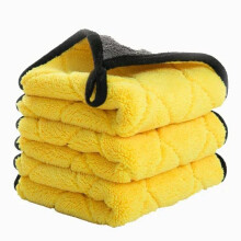 Microfiber Cleaning Cloths 16x16 Inch Pack of 5 Ultra Absorbent Lint for Car and Home