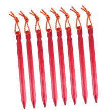 8Pcs Heavy Duty Aluminum Tent Stakes for Camping Canopy Tarp Awning Outdoor Use