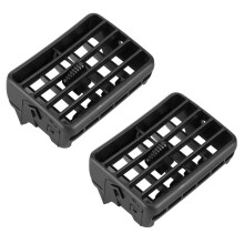 Car Air Vent Replacement for Toyota 5506335030 Black AC Outlet Vent Pair Direct Fit Durable Plastic