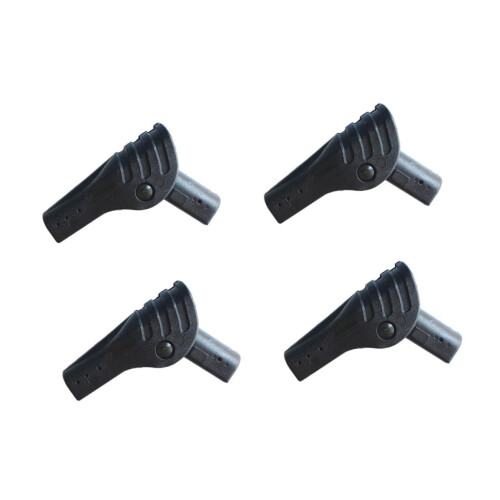 4pcs Tent Pole Connector Set, Durable Nylon Folding Joint for Canopy Frame and Camping