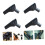 4pcs Tent Pole Connector Set, Durable Nylon Folding Joint for Canopy Frame and Camping 4