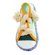 Jouet à mâcher pour chien, chaussure grinçante, pour-Vert