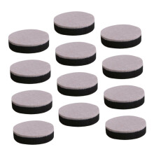 Felt Furniture Pads for Hardwood Floors Non Slip Chair Leg Protectors Noise Reduction Durable Black Set