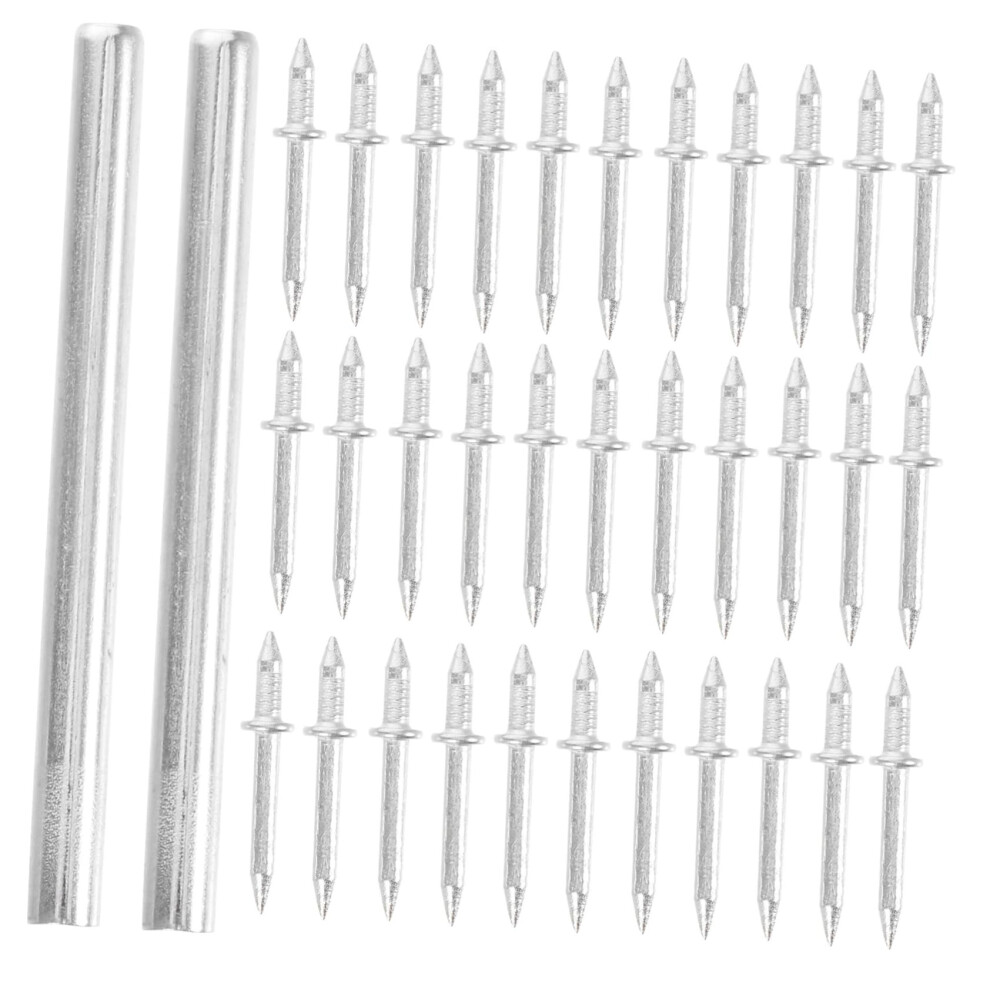 Double Head Wall Nails For Picture Hanging, Drill Iron Skirting Board Nails With Seamless Finish 9330225402701