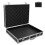 Aluminum Tool Box with Shockproof Protective Design, Large Storage Capacity, Professional Black Finish 1