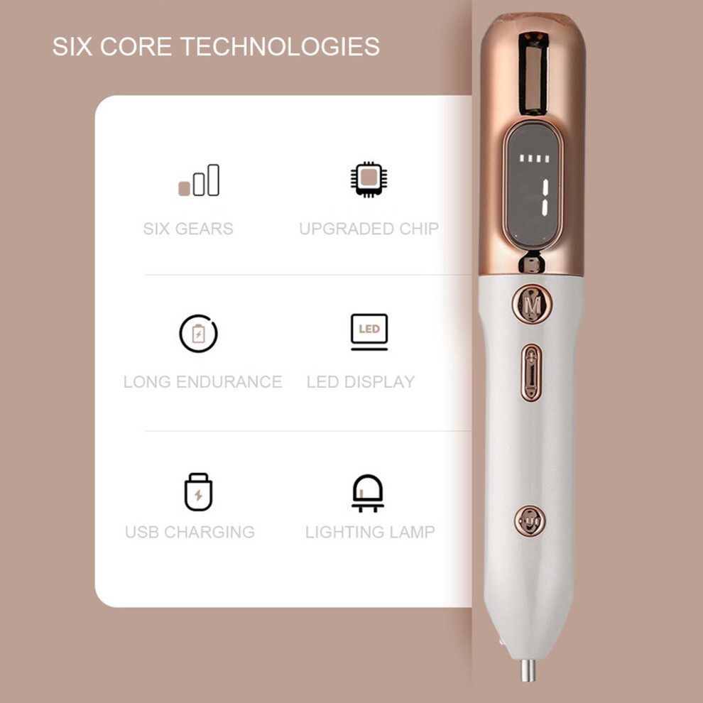 Gold Spot Mole Removal Pen 1200Mah 4W Dc5v-1A