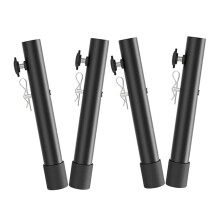Adjustable Table Legs 4Pack Durable Stainless Steel Furniture Legs for Dining Tables and Workbenches