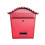 Large Capacity Wall Mount Mailbox with Secure Locking Design, RustResistant Metal Mailbox for Home or Office Entryway Red 1