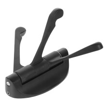 3 Arm Rotating Towel Hook 360 Swivel Wall Mount Rack for Bathroom Space Saving Durable Metal