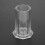 Nail Brush Storage Case Transparent Manicure Tool Organizer with Compartments 5