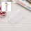 Nail Brush Storage Case Transparent Manicure Tool Organizer with Compartments 7