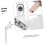 Window Handle with Secure Locking Design, Ergonomic Grip, Easy Install Modern Door Pull Handle 3