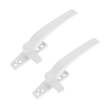 2pcs Aluminum Alloy Window Handle Knobs Modern Pull Design Durable Replacement for Doors and Gates