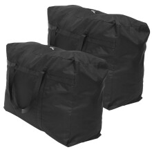 2pcs Heavy Duty Large Storage Bags with Straps for Moving Clothes Bedding and Travel Organization