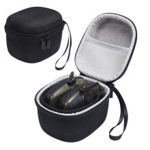 Case for Howard Leight Impact Sport Earmuff, Hard Shell Protective Travel Bag with Mesh Pocket (Case Only)