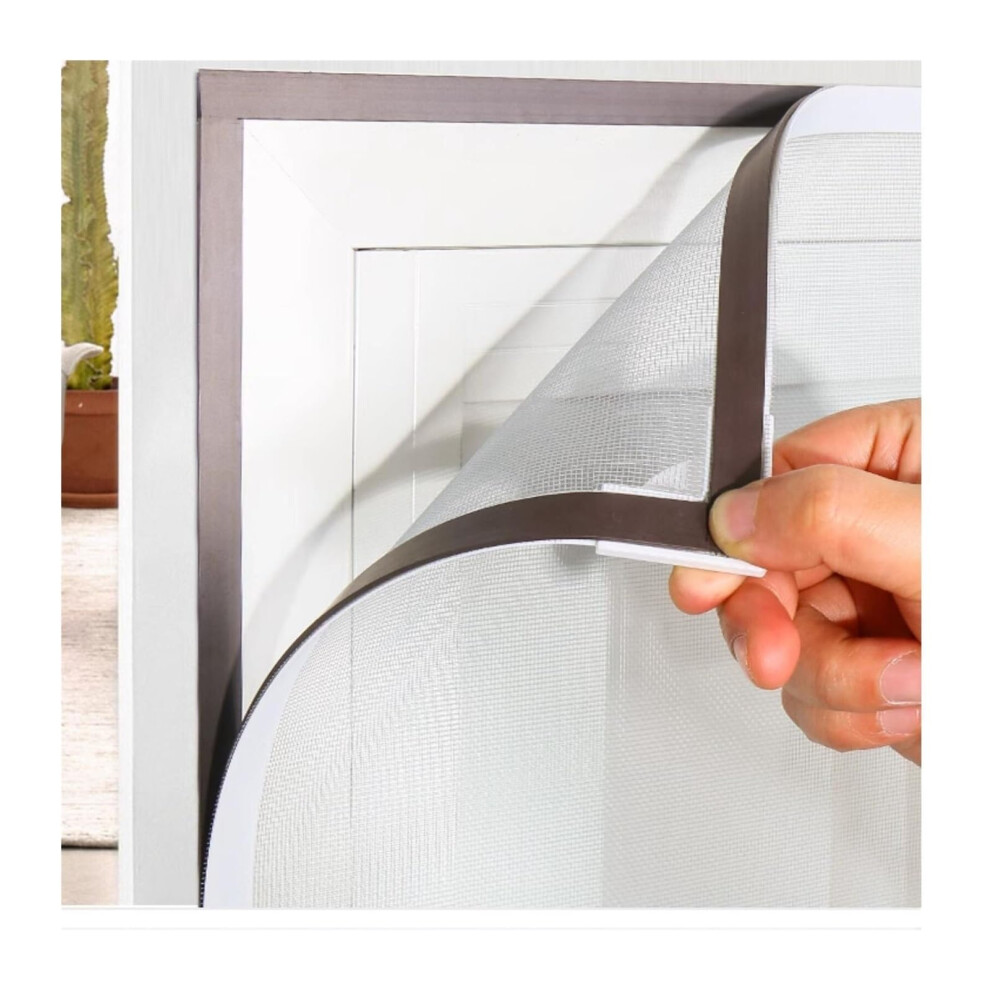 Adjustable Magnetic Window Screen Mesh For Home, Diy CutâToâFit InsectâBlocking Net Easy Install 140X200cm 9330225403272