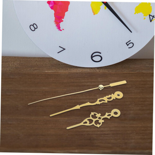 10 Sets Metal Clock Hands Replacement Kit for Wall Clock, Easy Installation and Durable Design 2