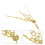 10 Sets Metal Clock Hands Replacement Kit for Wall Clock, Easy Installation and Durable Design 5