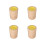 4 Pack Solid Wood Furniture Risers 10cm Height Boost HeavyDuty Pine Legs for Bed Sofa Table 1