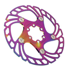 Floating Rotor 160mm Colorful Stainless Steel MTB