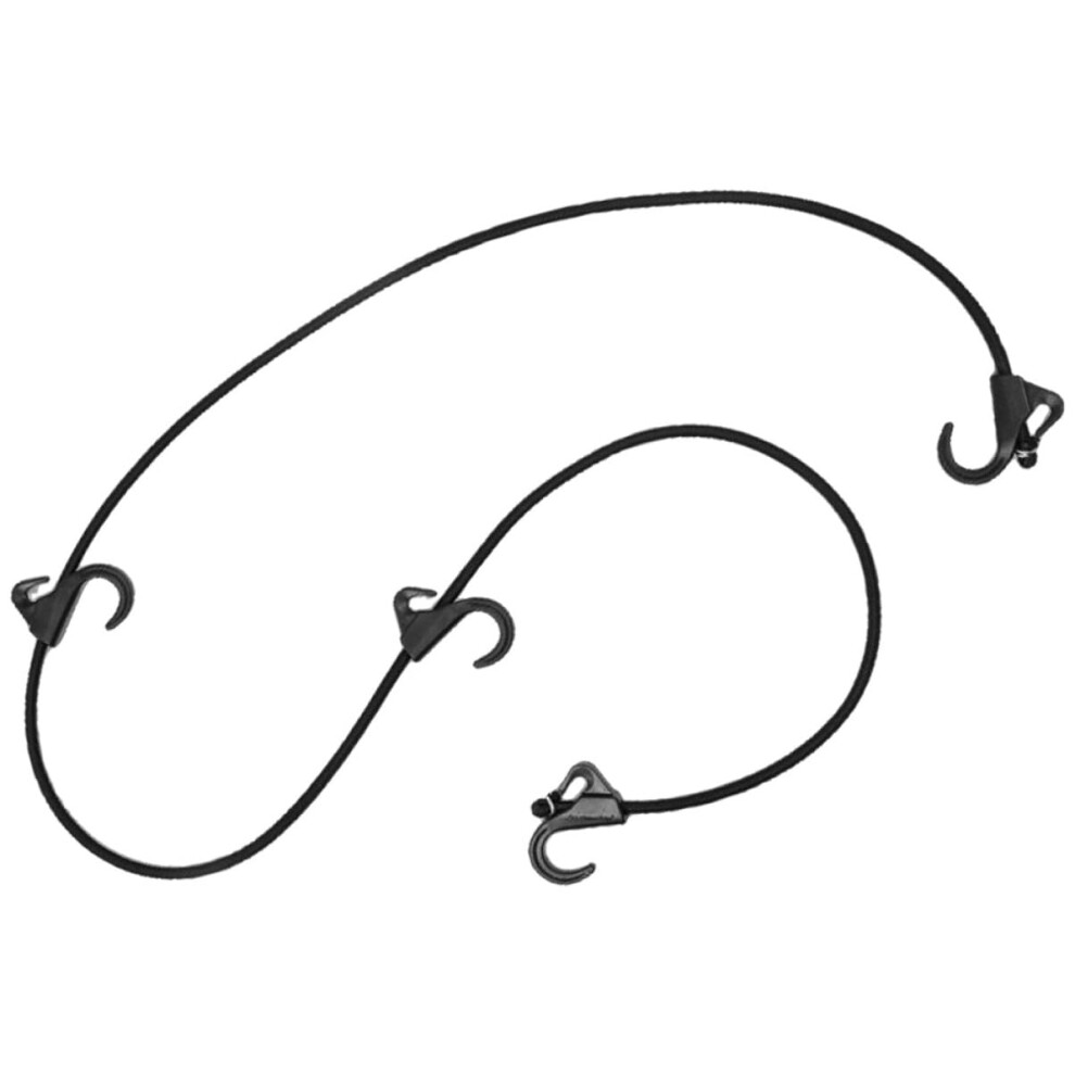 Heavy Duty Elastic Bungee Cords With Carabiner Hooks For Camping And Outdoor Luggage Securing 9073542073222