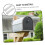 Mailbox Mounting Bracket Kit 8Inch Metal Mailbox Installation Set Secure Mounting No Wobble Easy Install 3