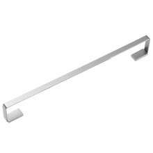 Towel Rack Wall Mounted 60cm 304 Stainless Steel Towel Bar for Bathroom Kitchen, Brushed Silver, Rustproof Design