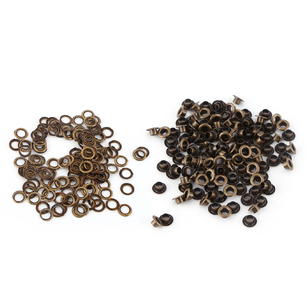 100Pc Eyelets 5Mm For Leather Craft Repairs 7444352913985
