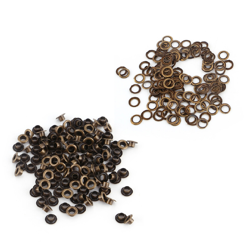100 Brass Eyelets And Washers For Crafting 7444352872909