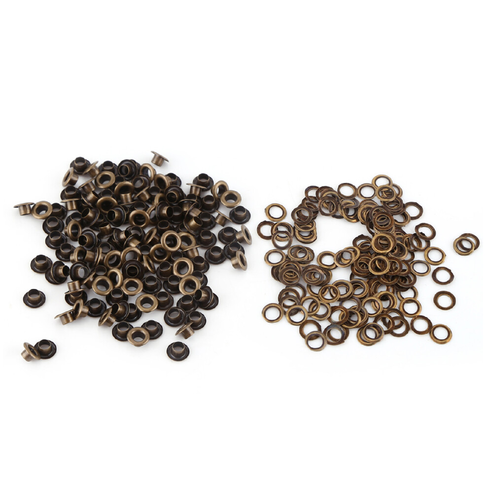100Pcs Brass Eyelets 5Mm For Shoelaces Belts 7444352903597