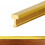Brass Floor Transition Strip for Same Height Floors, Extra Narrow Threshold Trim, Durable Rustproof Finish 1