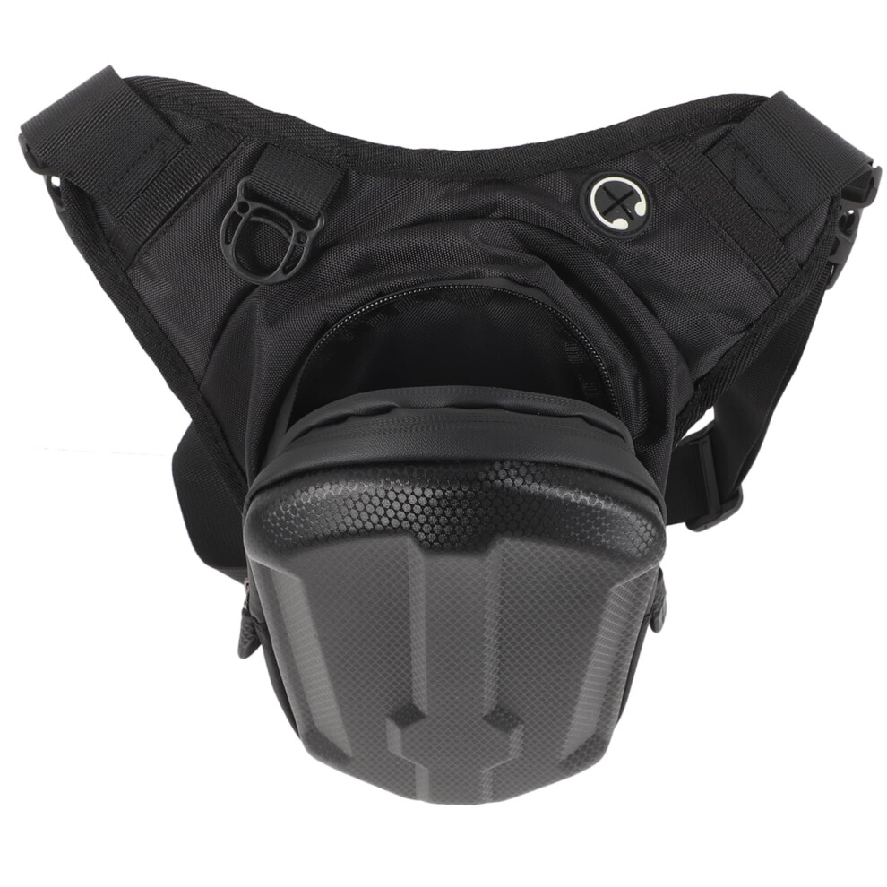 Motorcycle Leg Bag For Men Waterproof Waist Bag With Spacious Multipocket Design For Riding 9351714552004