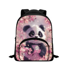 Kids Backpack 12 Inch Toddler School Bag with Cute Panda Print, Lightweight Large Capacity Design