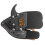 Archery Finger Tab Size S Black Grey Leather 2
