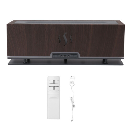 Model: Humidifier 200ml Dark Wood Grain 100-240V EU 2