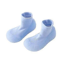 (24-25, blue) Toddler Barefoot Sock Shoes, Minimalist Non-Slip Water Shoes for Kids Boys and Girls zZ