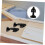 2pcs Soft Close Concealed Cabinet Hinges for Kitchen Doors, Black Finish, Compact Frameless Design 4