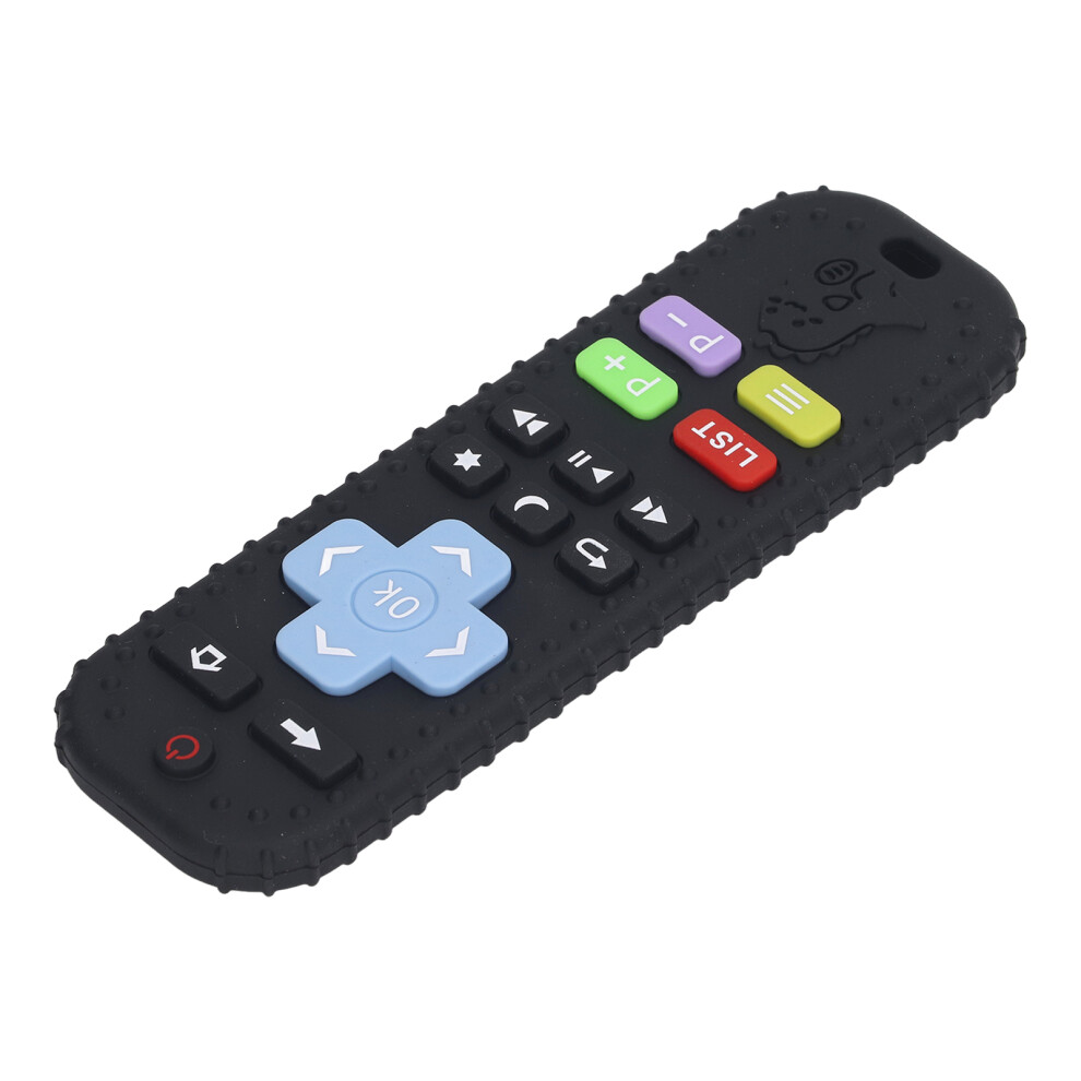 Remote Teether Toy- Foodgrade Silicone Black