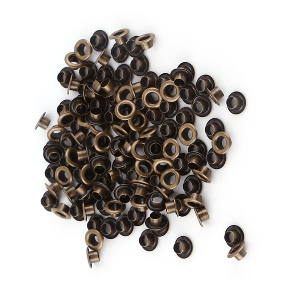 Pack Of 100 Brass Eyelets With Metal Washers 7444352872916