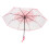 Travel Umbrella Windproof UV Protection Compact Folding Design with Cherry Blossom Pattern 1