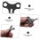 4Pcs Universal Clock Winding Key Set for Antique Mechanical Clocks, Durable Iron Tools for  and Maintenance 4